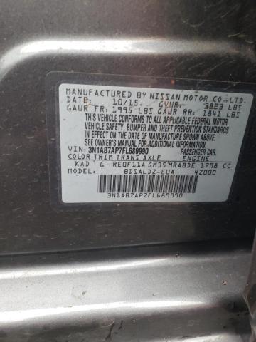 Photo 11 VIN: 3N1AB7AP7FL689990 - NISSAN SENTRA S 