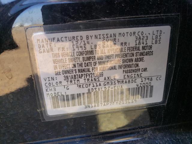 Photo 11 VIN: 3N1AB7AP7FY213659 - NISSAN SENTRA S 