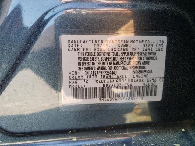 Photo 11 VIN: 3N1AB7AP7FY254440 - NISSAN SENTRA S 