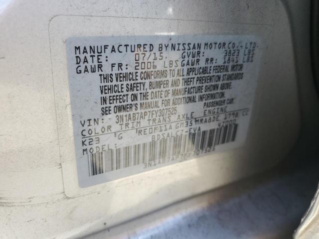 Photo 11 VIN: 3N1AB7AP7FY307525 - NISSAN SENTRA S 