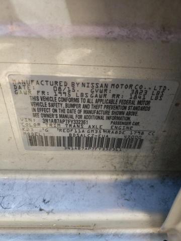 Photo 9 VIN: 3N1AB7AP7FY332361 - NISSAN SENTRA S 