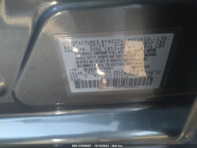 Photo 8 VIN: 3N1AB7AP7FY342811 - NISSAN SENTRA 