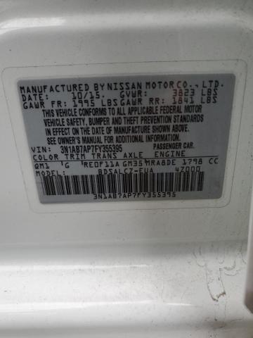 Photo 9 VIN: 3N1AB7AP7FY355395 - NISSAN SENTRA S 