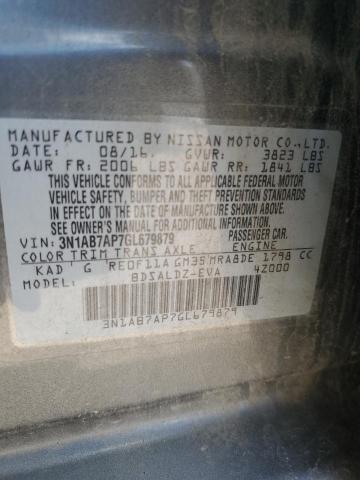 Photo 11 VIN: 3N1AB7AP7GL679879 - NISSAN SENTRA 