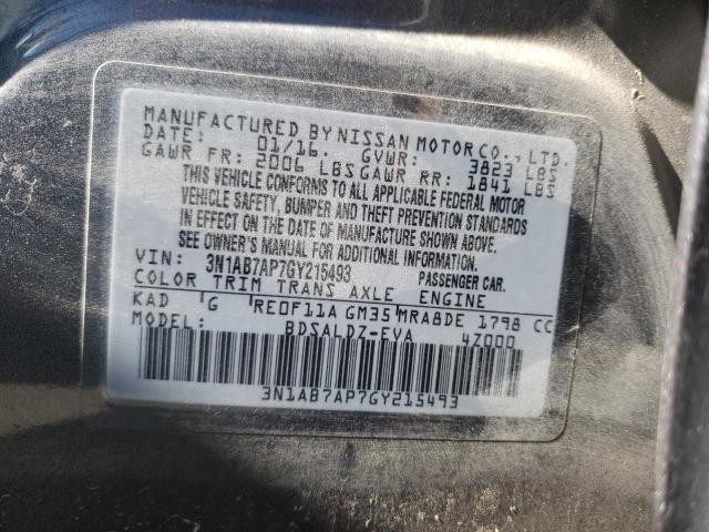 Photo 11 VIN: 3N1AB7AP7GY215493 - NISSAN SENTRA 