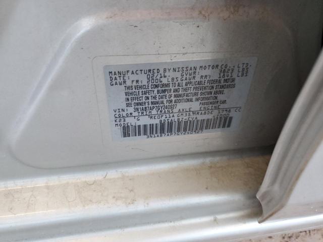 Photo 11 VIN: 3N1AB7AP7GY240927 - NISSAN SENTRA S 