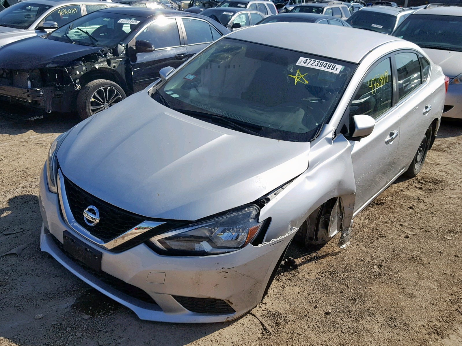 Photo 1 VIN: 3N1AB7AP7GY244296 - NISSAN SENTRA S 