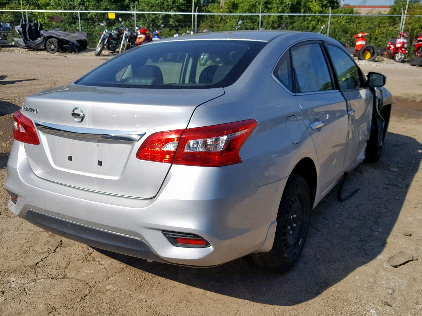 Photo 3 VIN: 3N1AB7AP7GY244296 - NISSAN SENTRA S 