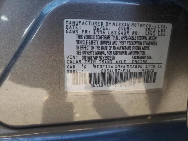 Photo 11 VIN: 3N1AB7AP7GY292395 - NISSAN SENTRA 