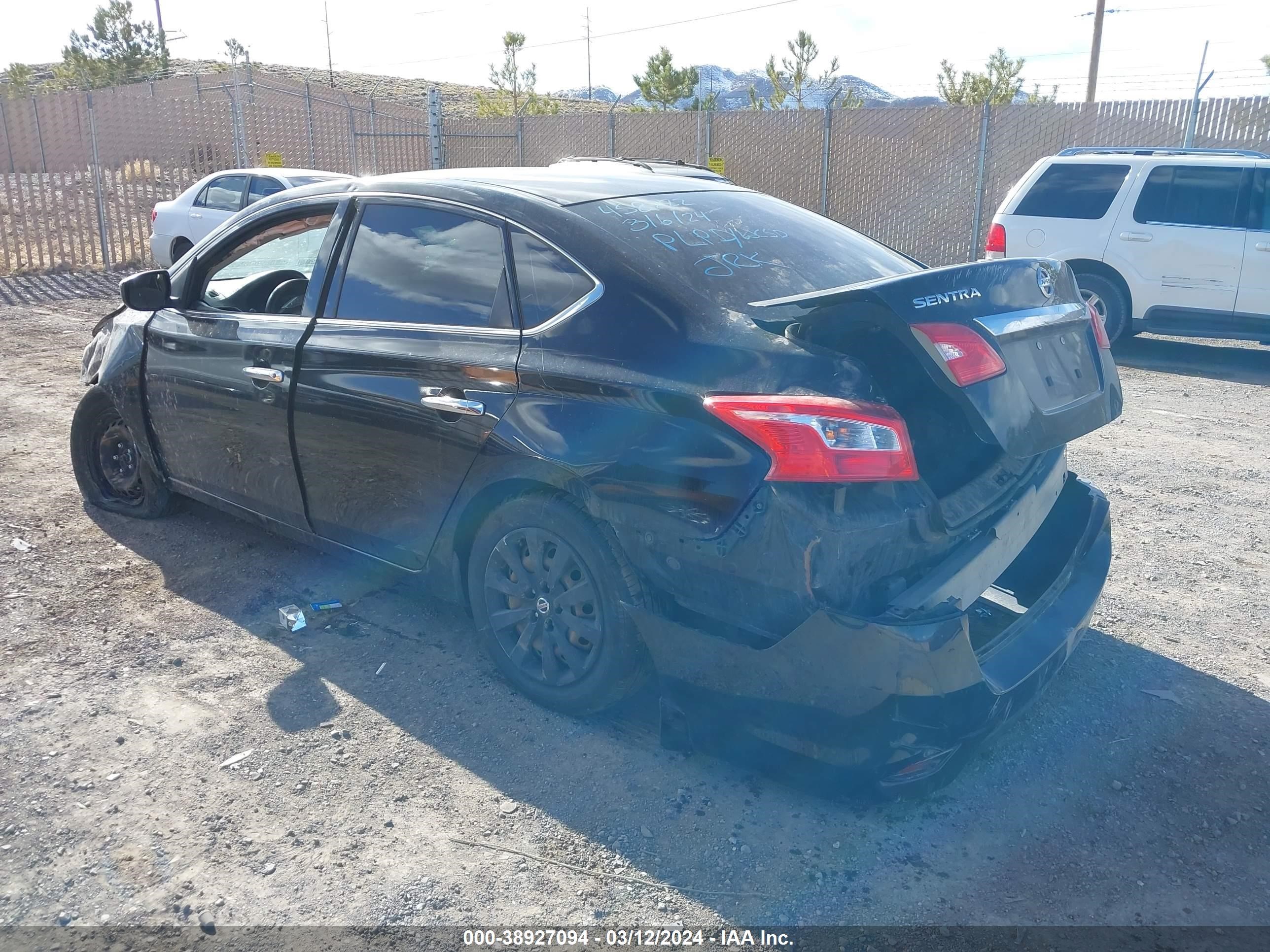 Photo 2 VIN: 3N1AB7AP7GY317893 - NISSAN SENTRA 