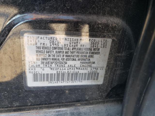 Photo 12 VIN: 3N1AB7AP7GY324794 - NISSAN SENTRA 