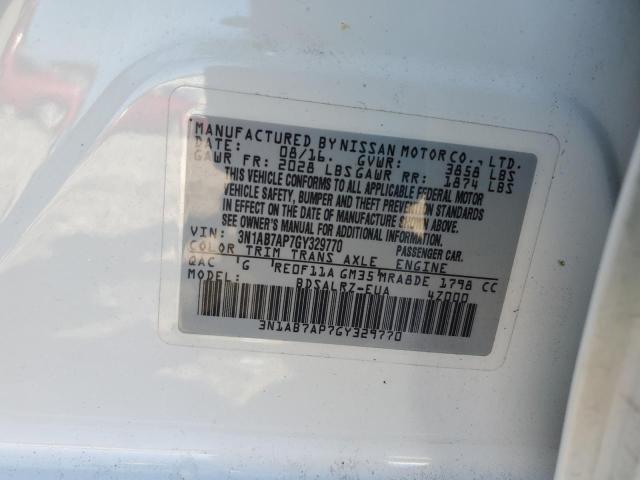 Photo 11 VIN: 3N1AB7AP7GY329770 - NISSAN SENTRA 