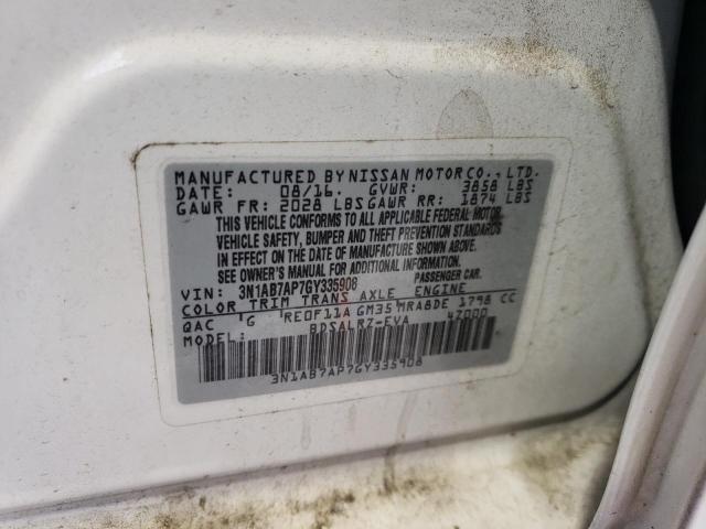 Photo 11 VIN: 3N1AB7AP7GY335908 - NISSAN SENTRA S 