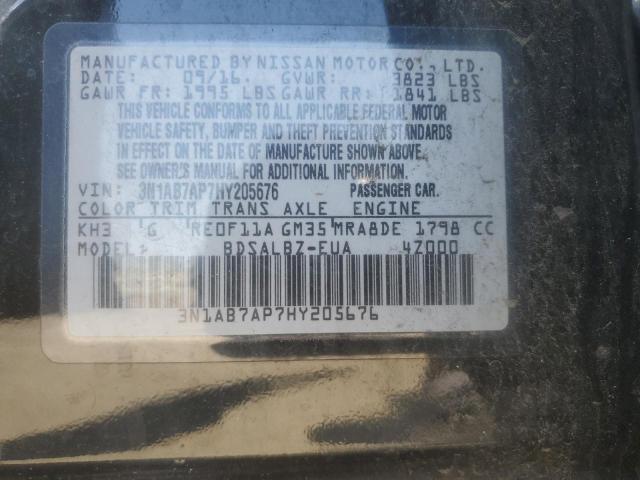 Photo 11 VIN: 3N1AB7AP7HY205676 - NISSAN SENTRA 