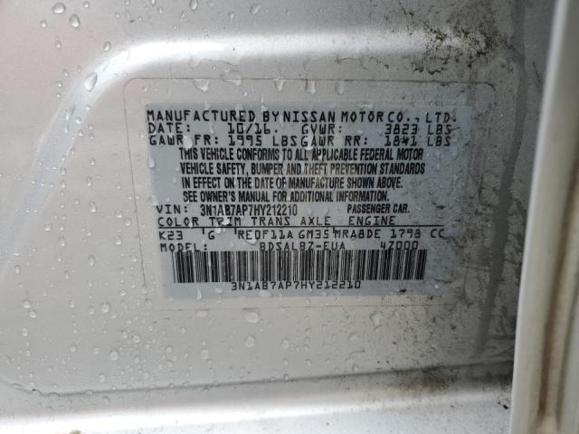 Photo 11 VIN: 3N1AB7AP7HY212210 - NISSAN SENTRA 