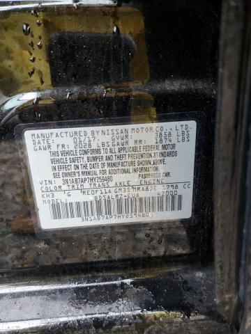 Photo 11 VIN: 3N1AB7AP7HY259480 - NISSAN SENTRA S 