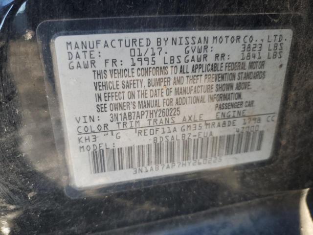 Photo 11 VIN: 3N1AB7AP7HY260225 - NISSAN SENTRA S 