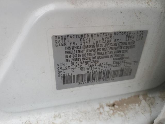 Photo 11 VIN: 3N1AB7AP7HY346036 - NISSAN SENTRA S 