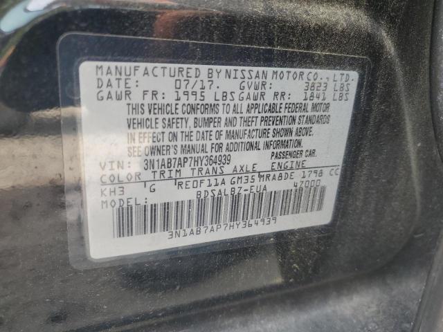 Photo 11 VIN: 3N1AB7AP7HY364939 - NISSAN SENTRA S 