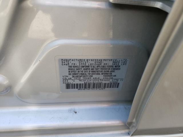 Photo 9 VIN: 3N1AB7AP7HY371289 - NISSAN SENTRA S 