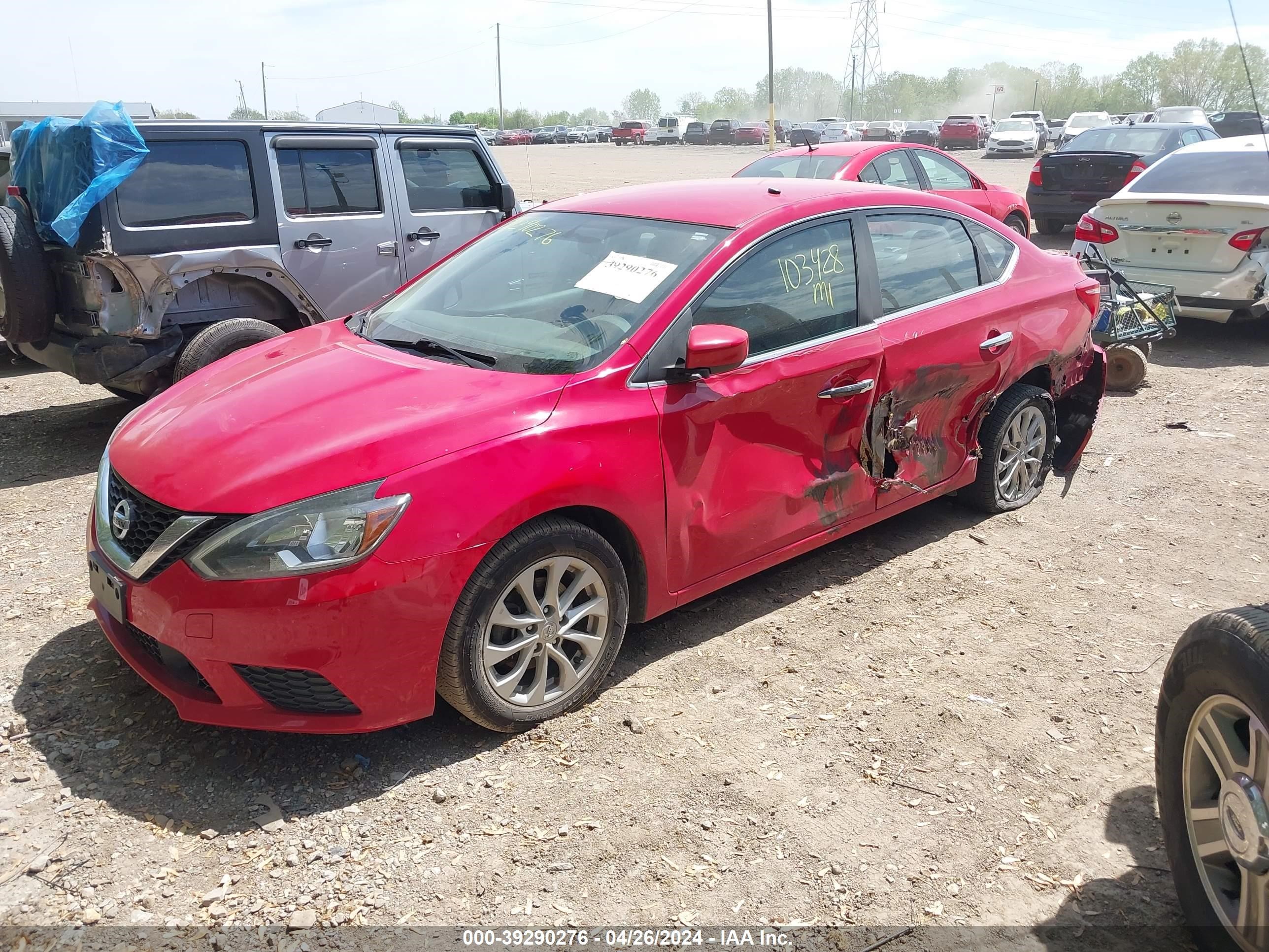 Photo 1 VIN: 3N1AB7AP7JL659591 - NISSAN SENTRA 