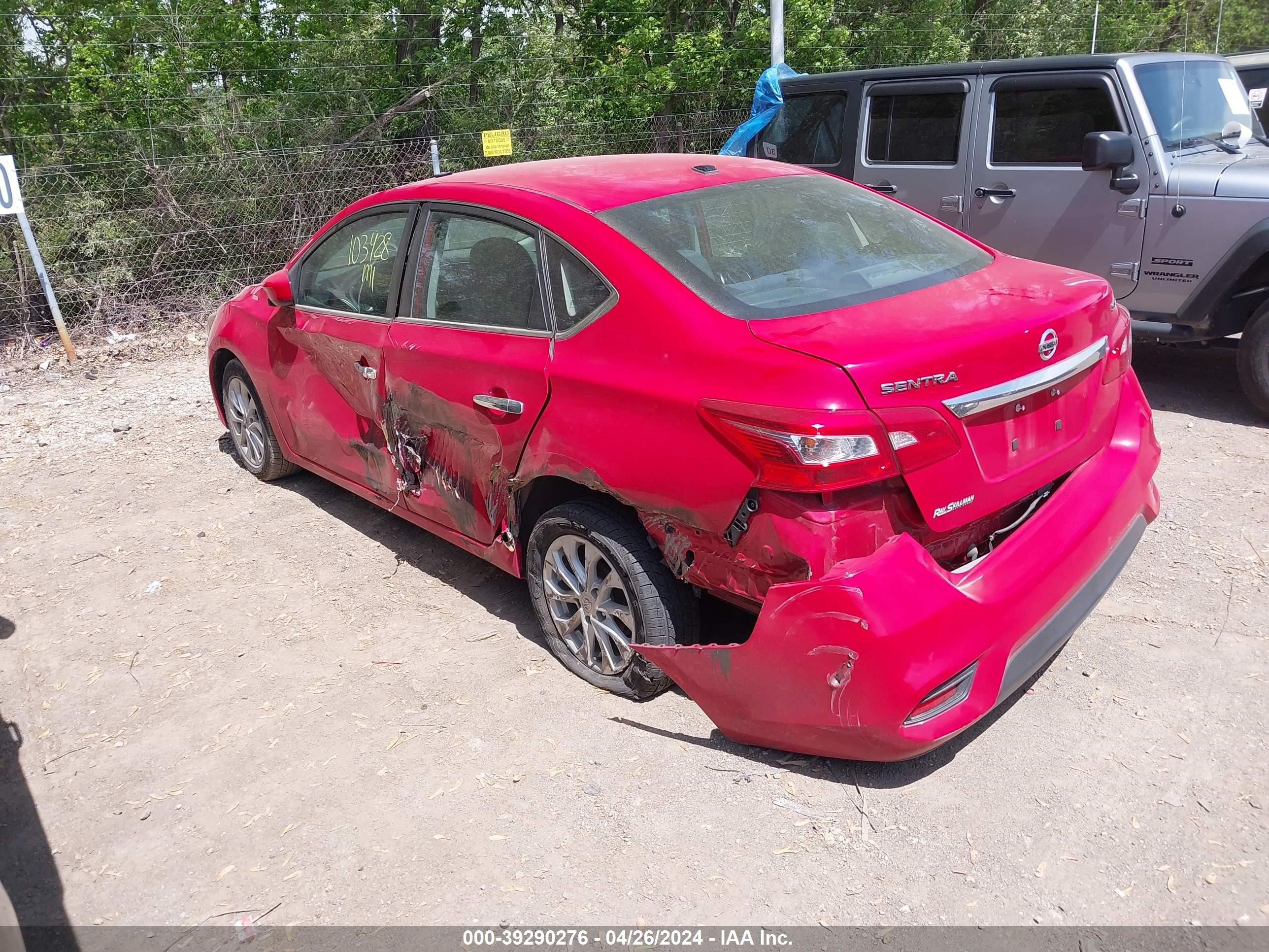 Photo 2 VIN: 3N1AB7AP7JL659591 - NISSAN SENTRA 