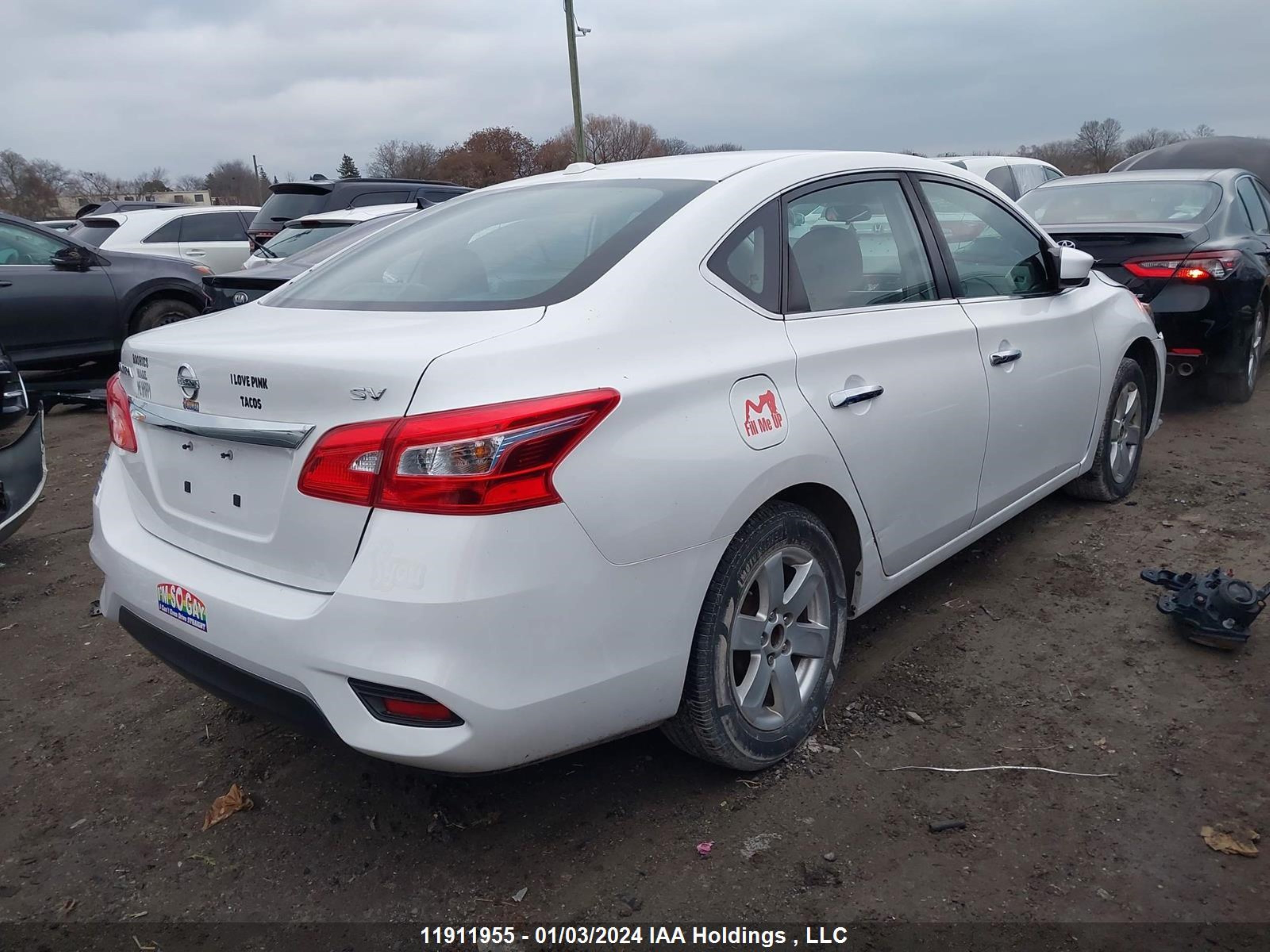 Photo 3 VIN: 3N1AB7AP7JY214612 - NISSAN SENTRA 