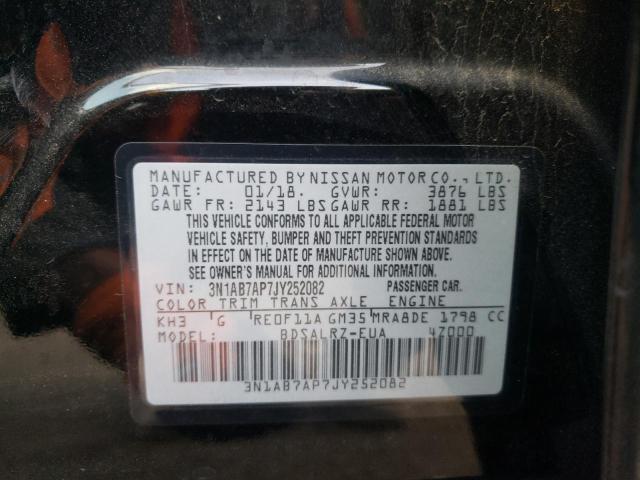 Photo 11 VIN: 3N1AB7AP7JY252082 - NISSAN SENTRA 