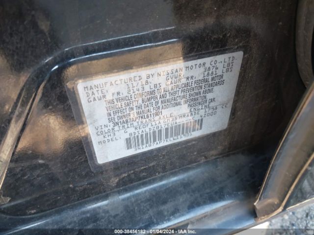 Photo 8 VIN: 3N1AB7AP7KL611901 - NISSAN SENTRA 