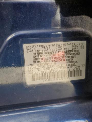 Photo 11 VIN: 3N1AB7AP7KY227135 - NISSAN SENTRA S 