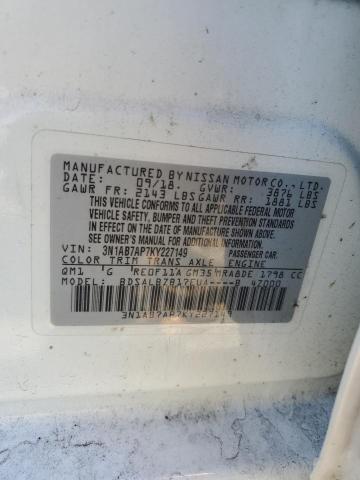 Photo 12 VIN: 3N1AB7AP7KY227149 - NISSAN SENTRA 