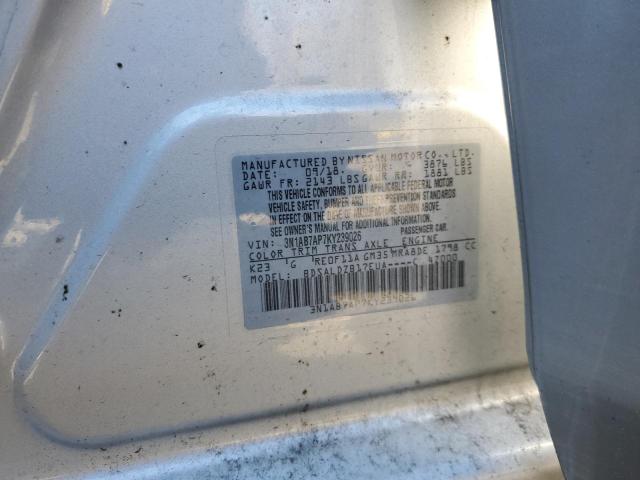 Photo 11 VIN: 3N1AB7AP7KY239026 - NISSAN SENTRA S 