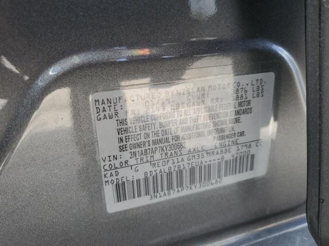 Photo 11 VIN: 3N1AB7AP7KY300682 - NISSAN SENTRA 