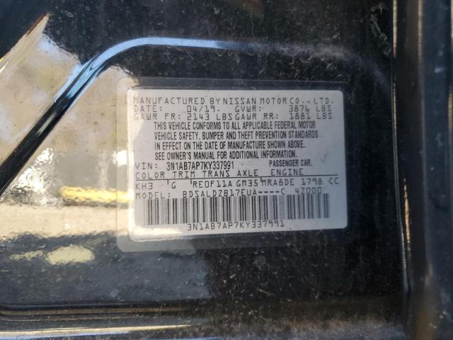 Photo 11 VIN: 3N1AB7AP7KY337991 - NISSAN SENTRA 