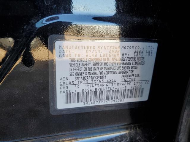 Photo 11 VIN: 3N1AB7AP7KY391081 - NISSAN SENTRA 