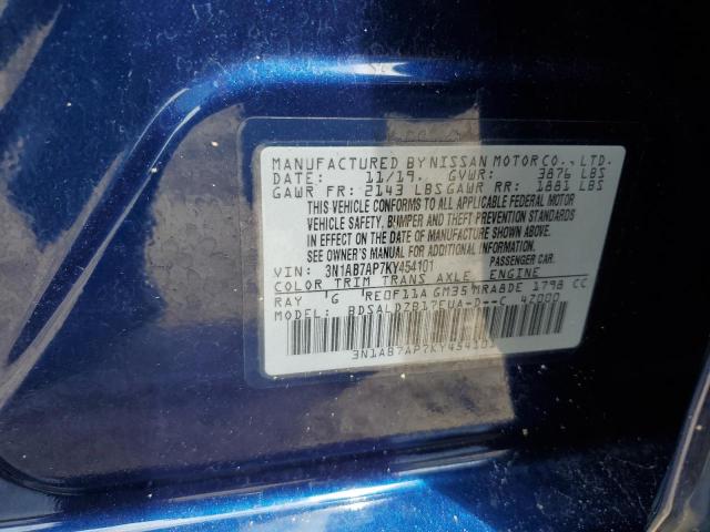 Photo 11 VIN: 3N1AB7AP7KY454101 - NISSAN SENTRA 