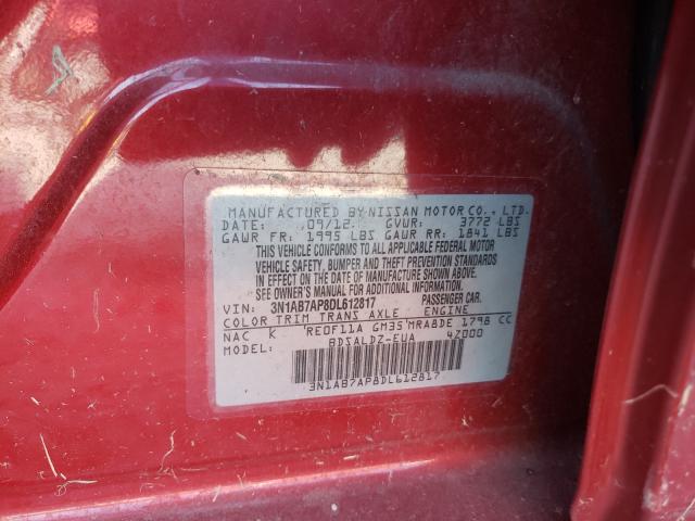 Photo 9 VIN: 3N1AB7AP8DL612817 - NISSAN SENTRA S 