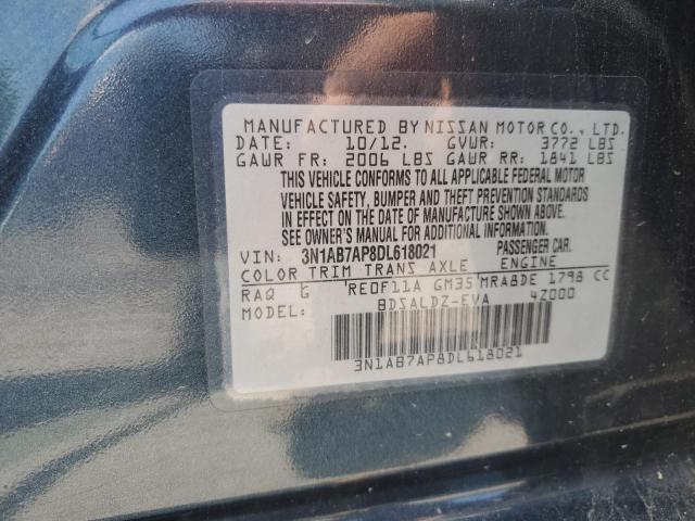 Photo 11 VIN: 3N1AB7AP8DL618021 - NISSAN SENTRA 