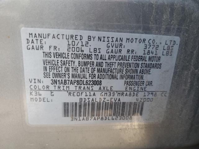 Photo 11 VIN: 3N1AB7AP8DL623008 - NISSAN SENTRA 