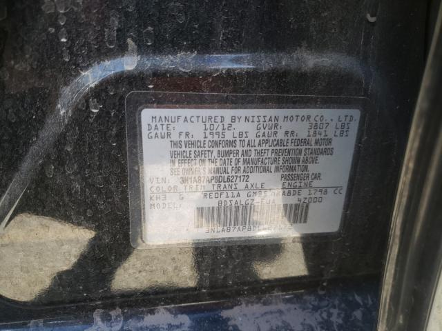 Photo 9 VIN: 3N1AB7AP8DL627172 - NISSAN SENTRA S 