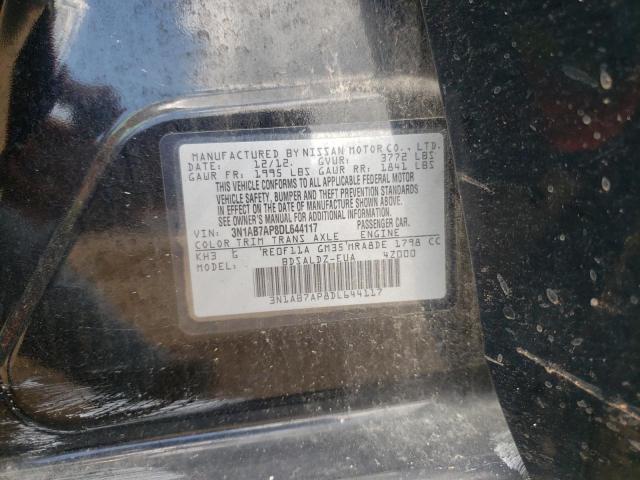 Photo 9 VIN: 3N1AB7AP8DL644117 - NISSAN SENTRA S 