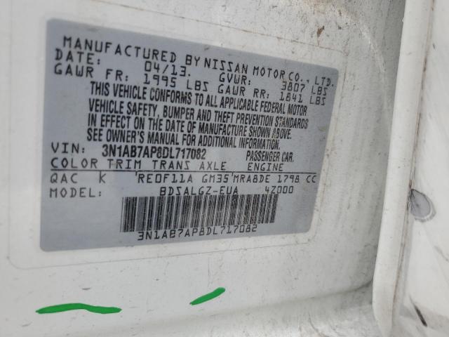 Photo 11 VIN: 3N1AB7AP8DL717082 - NISSAN SENTRA 