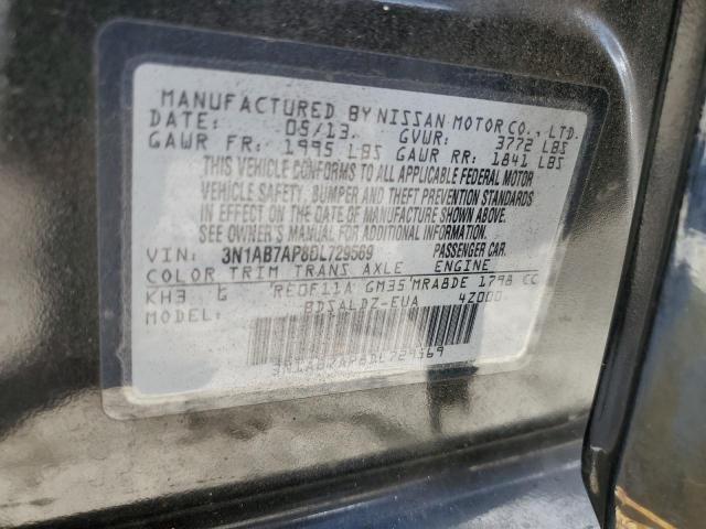 Photo 11 VIN: 3N1AB7AP8DL729569 - NISSAN SENTRA S 