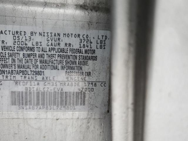 Photo 11 VIN: 3N1AB7AP8DL729801 - NISSAN SENTRA S 