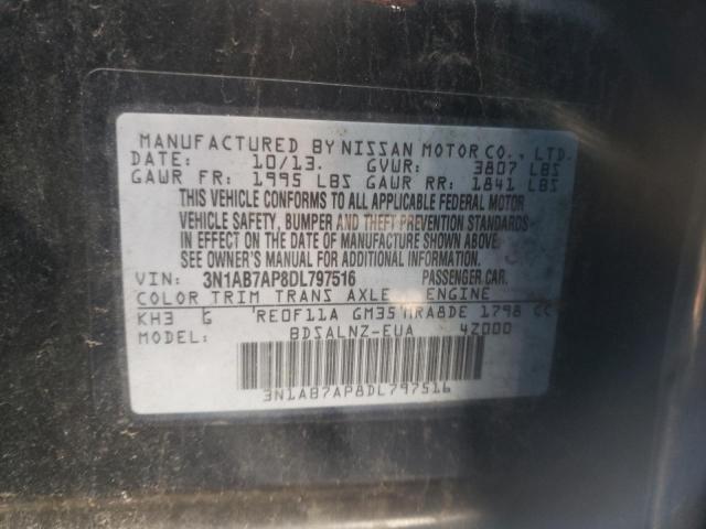 Photo 11 VIN: 3N1AB7AP8DL797516 - NISSAN SENTRA S 