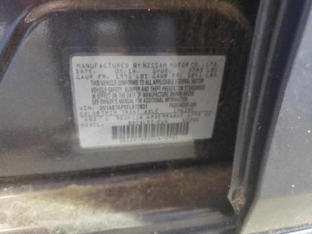 Photo 11 VIN: 3N1AB7AP8EL670931 - NISSAN SENTRA 