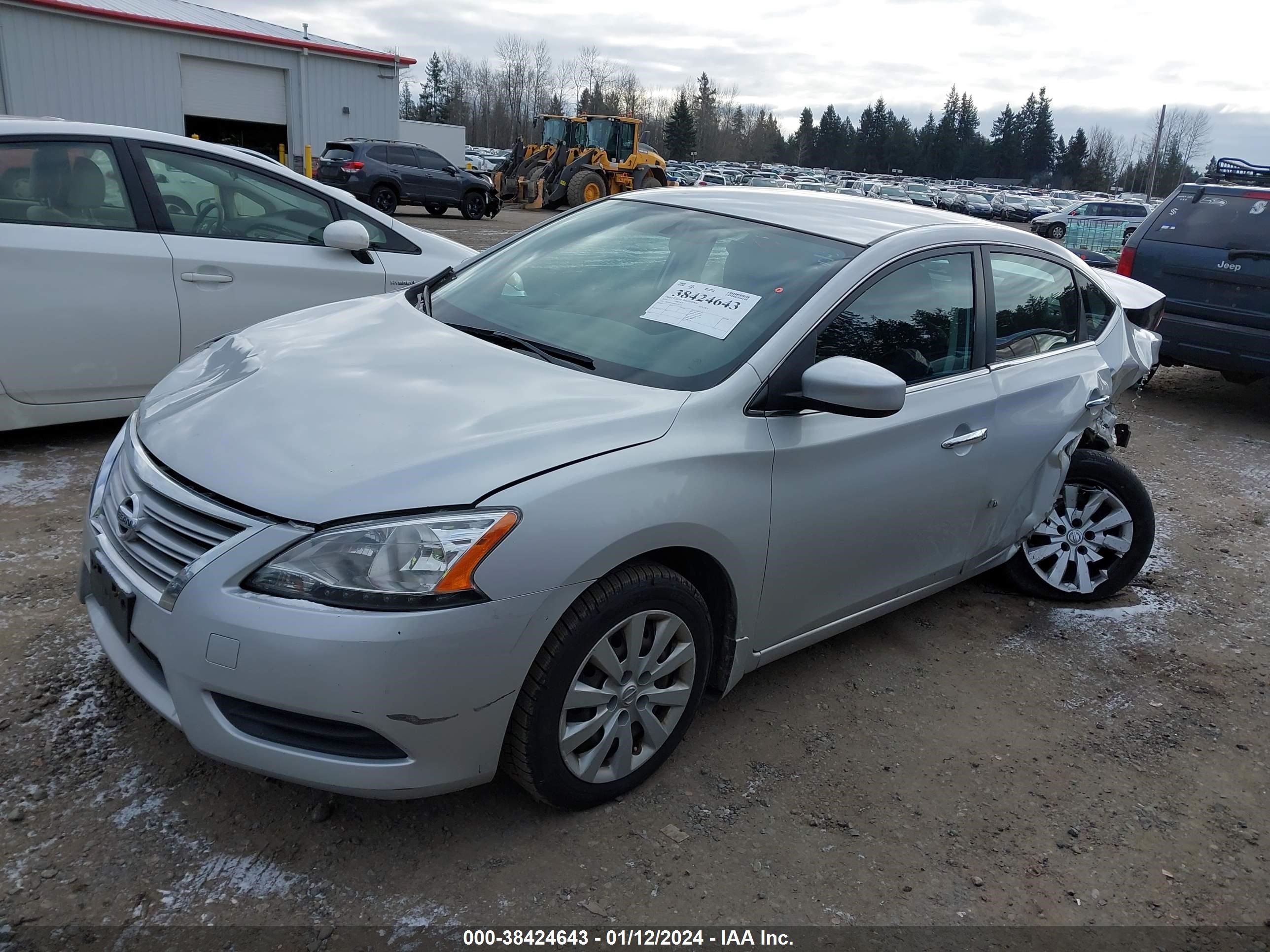 Photo 1 VIN: 3N1AB7AP8EL671125 - NISSAN SENTRA 