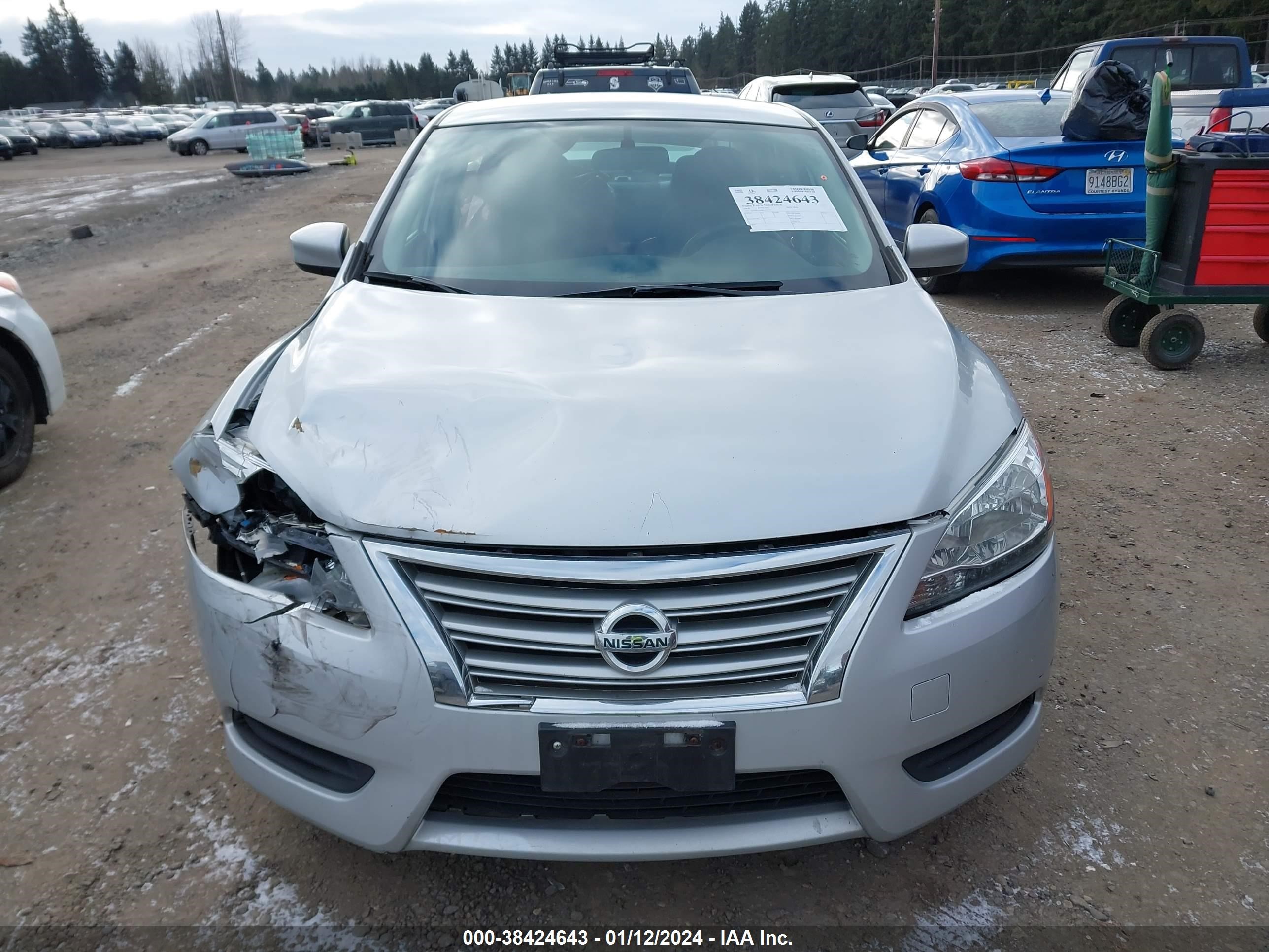 Photo 12 VIN: 3N1AB7AP8EL671125 - NISSAN SENTRA 