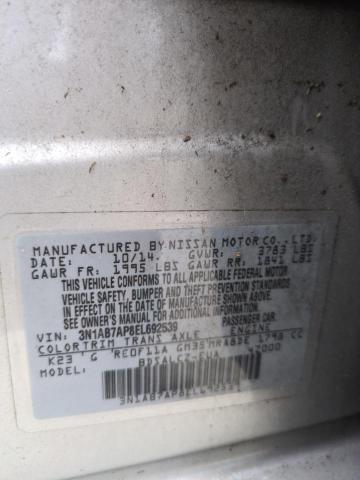 Photo 12 VIN: 3N1AB7AP8EL692539 - NISSAN SENTRA S 