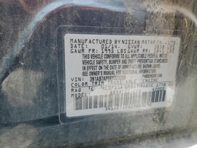 Photo 12 VIN: 3N1AB7AP8EY203298 - NISSAN SENTRA S 